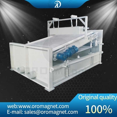 लोहे की अयस्क क्वार्ट्ज रेत / पाउडर हेमाटाइट लिमोनाइट, क्रोमाइट प्रसंस्करण के लिए प्लेट चुंबकीय विभाजक मशीनरी