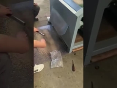 क्वार्ट्ज स्थायी कन्वेयर बेल्ट चुंबकीय विभाजक डबल रोलर्स के साथ