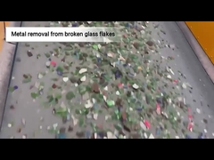 टूटे हुए शीशे के टुकड़ों के लिए एडिडी करंट सेपरेटर