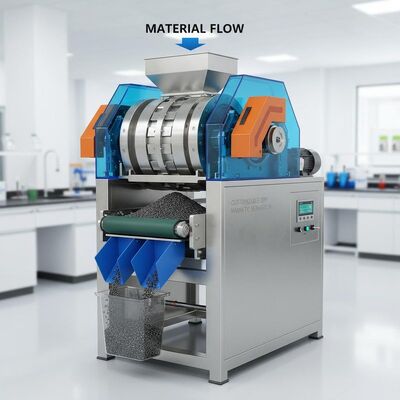 अनुकूलन योग्य सूखी चुंबकीय विभाजक मजबूत चुंबकीय क्षेत्र तीव्रता के साथ सुसज्जित चुंबकीय पृथक्करण और सामग्री हैंडलिंग सुनिश्चित करना