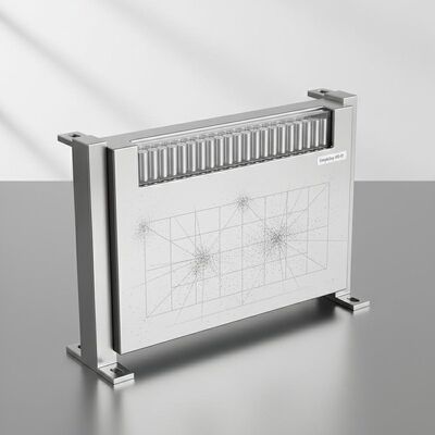 सरल स्थापना प्लेट प्रकार चुंबकीय विभाजक चुंबकीय पृथक्करण सुनिश्चित करने के लिए उच्च चुंबकीय क्षेत्र तीव्रता के साथ डिज़ाइन किया गया