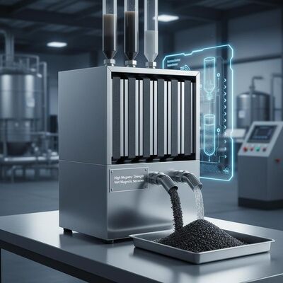 औद्योगिक प्रसंस्करण में खनिज पृथक्करण और पुनर्प्राप्ति अनुप्रयोगों के लिए उच्च चुंबकीय शक्ति गीली प्लेट चुंबकीय विभाजक आदर्श