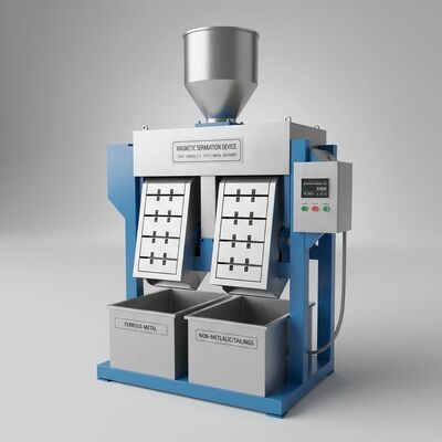 पृष्ठभूमि चुंबकीय तीव्रता 10000-15000 गॉस चुंबकीय पृथक्करण उपकरण क्षमता 5-10T H धातु पुनर्प्राप्ति के लिए उपयुक्त