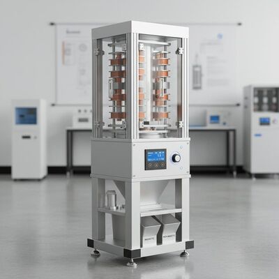 ऊर्ध्वाधर चुंबकीय क्षेत्र उच्च ढाल चुंबकीय विभाजक उच्च चुंबकीय शक्ति और उच्च चुंबकीय क्षेत्र तीव्रता के साथ सामग्री छँटाई के लिए