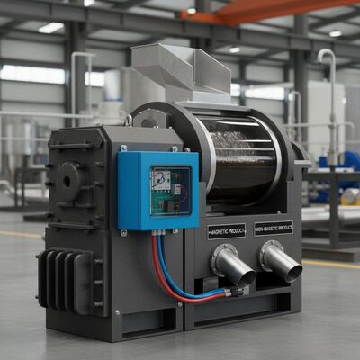 खनिज प्रसंस्करण और चुंबकीय पृथक्करण के लिए आदर्श, इन्सुलेशन श्रेणी ई के साथ ऑयल कूलिंग वेट मैग्नेटिक सेपरेटर